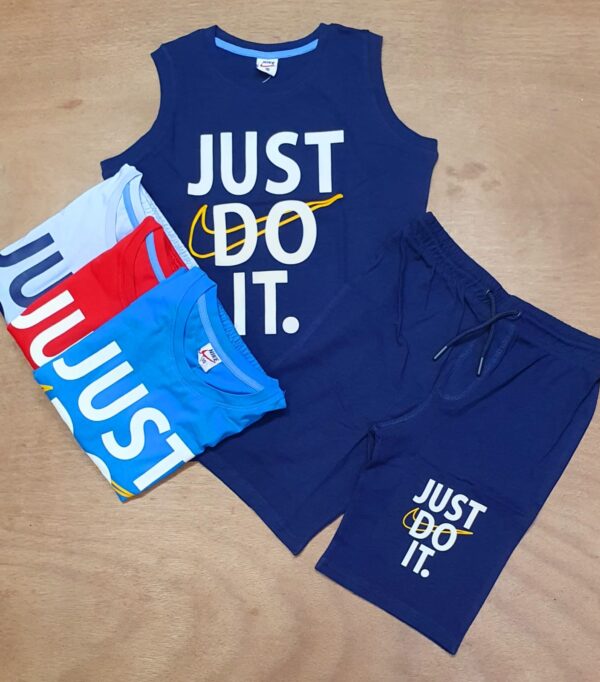 Nike brand Hidencity print single jersy short pant-tank top set